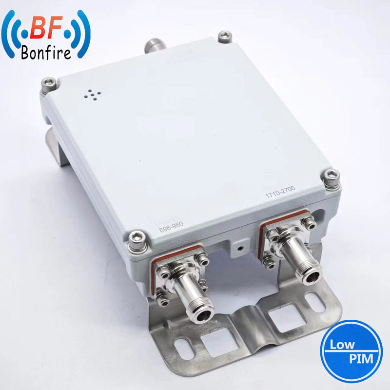 1710-2170MHz 2300-2690MHz RF Low Pim Quadplexer Indoor Multiplexer Quad-Band Combiner 4.3-10 Female