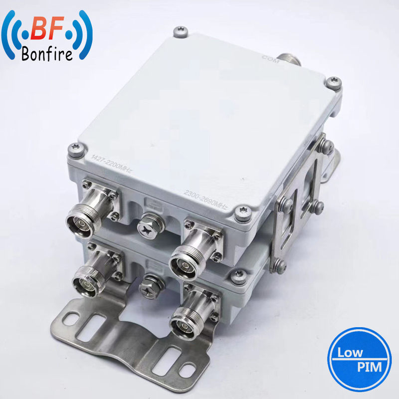 HLQ-XXXXX 1710-2170MHz 2300-2690MHz RF Dual-Band Combiner N Female for Bi-Directional
