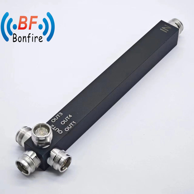 2400-6000MHz 2/3/4way Public Safety Low Band Power Divider Interface N-F/4.3-10-F/DIN-F