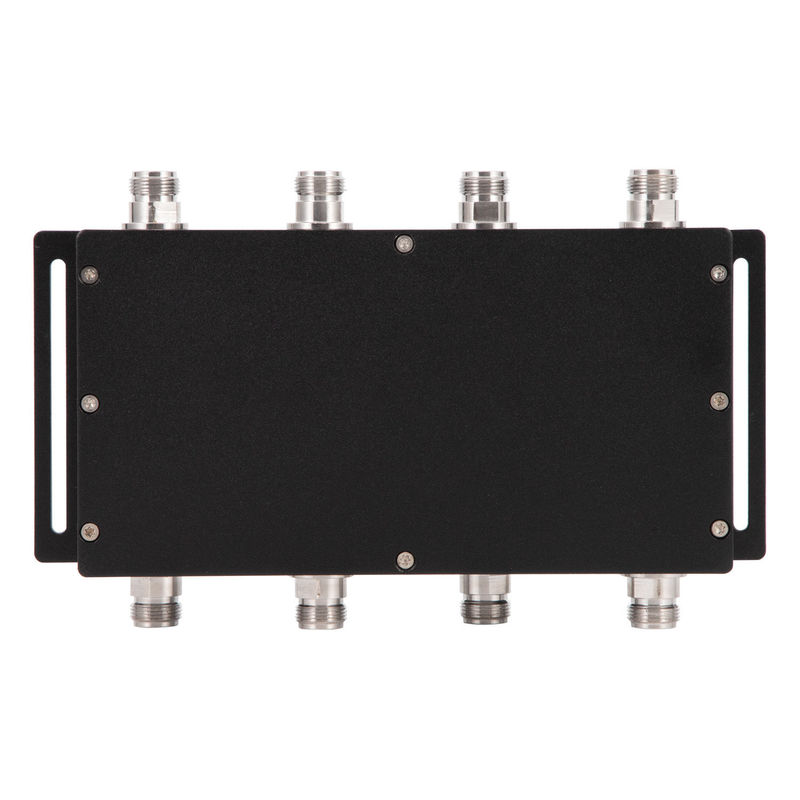 Hybrid Combiner Hybrid Coupler 4 in 4 out 698-3800MHz N-F for Seamless Signal Merging