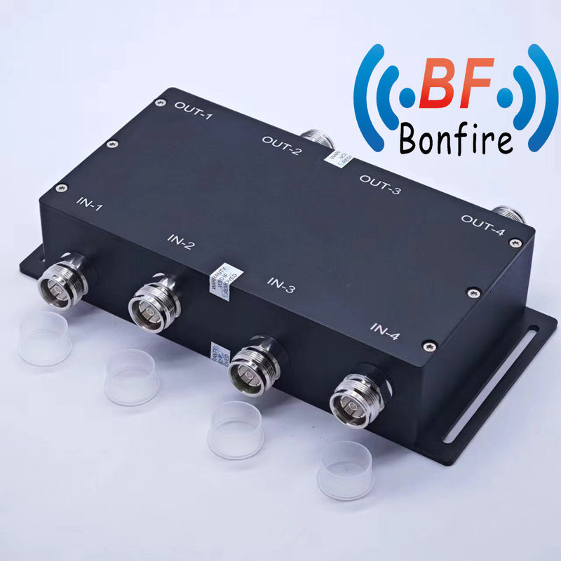 Combiner for Indoor/Outdoor IP65 698-3800MHz RF 4X4 Hybrid Coupler 4.3-10 Female