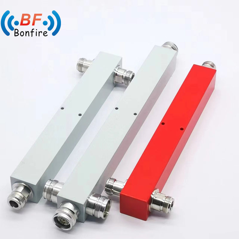 698-3800MHz DIN Type Female Connector Type -160dbc Pim3 2 Way Cavity Type RF Power Splitter for Telecommunication Systems