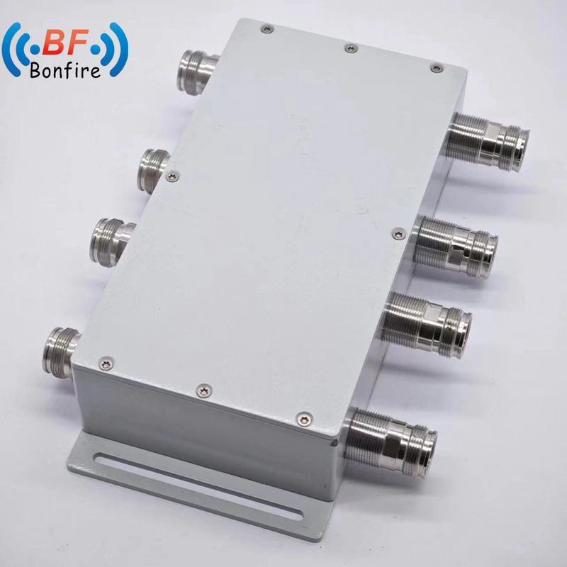 Hybrid Combiner 617-3800MHz RF 4X4 Hybrid Coupler with N-F/4.3-10-F/DIN-F Interface