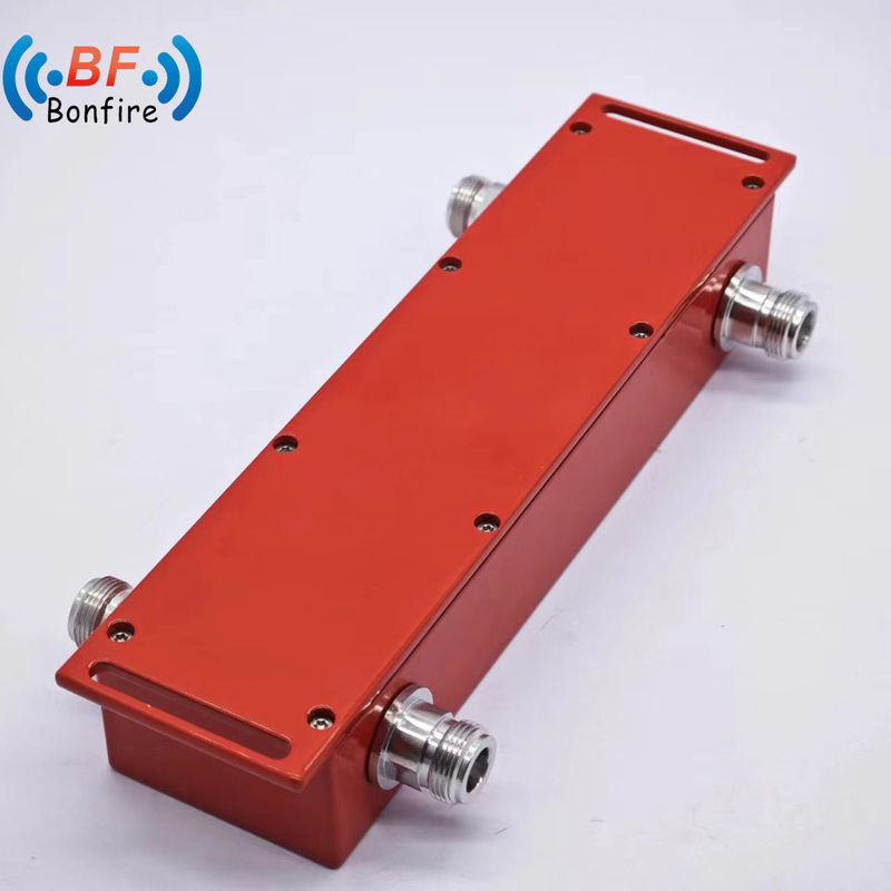 4.3-10-F/DIN-F/N-F 90 Degree RF Hybrid Coupler 698-4000MHz VHF Band 3dB Hybrid Combiner