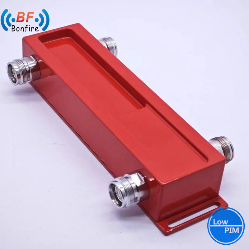 Customized 90 Degree RF Hybrid Coupler 698-4000MHz VHF Band 3dB Hybrid Combiner in Grey