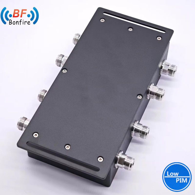 DQ-XXXXXX 698-4000MHz Wideband RF 4X4 Hybrid Combiner Matrix Hybrid Coupler Black Red