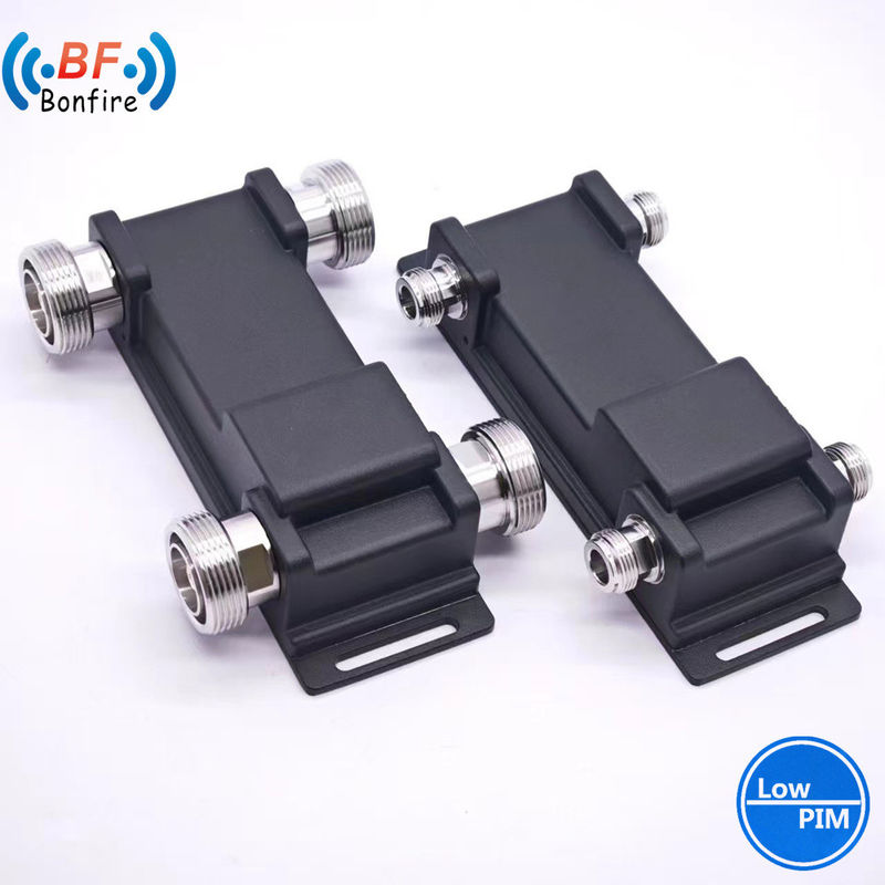 698-4000MHz 4.3-10-F/DIN-F/N-F 4X4 Hybrid Coupler Combiner for Signal Transmission