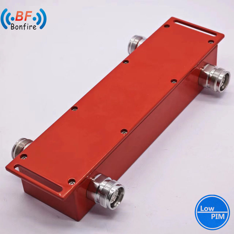 Compact 698-4000MHz 3dB Hybrid Coupler 2 in 2 out Hybrid Combiner for In-Building DAS