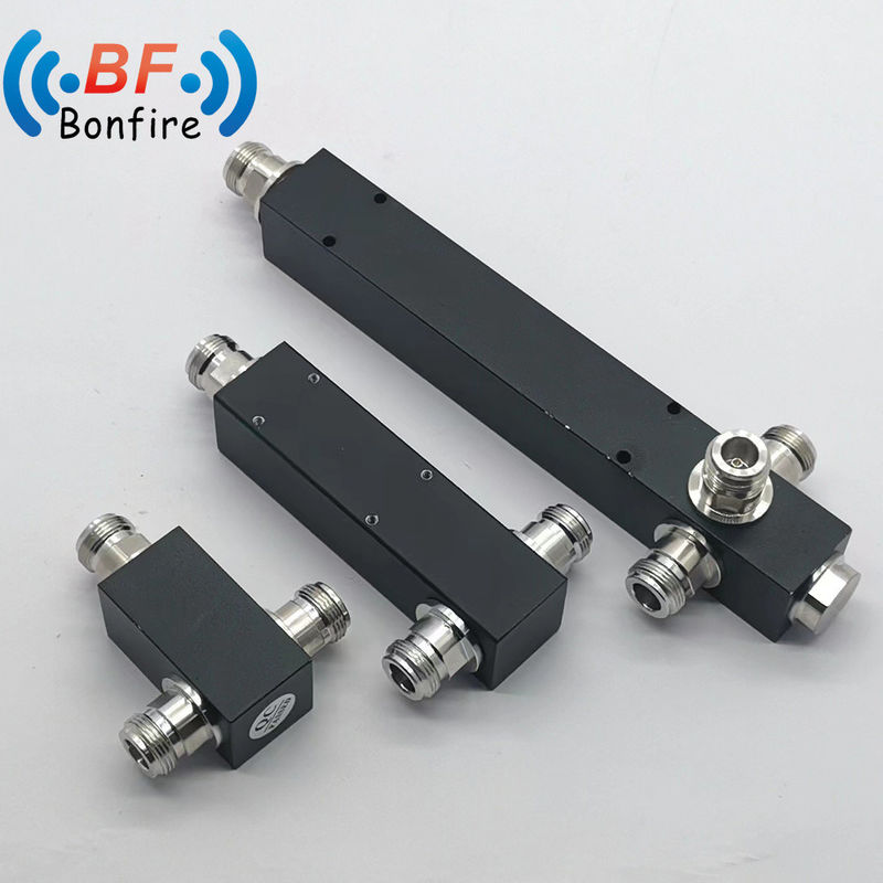 GFQ-XXXXXX RF 2 3 4 Way IP65 698-6000MHz Cavity Power Splitter Divider with N-Female