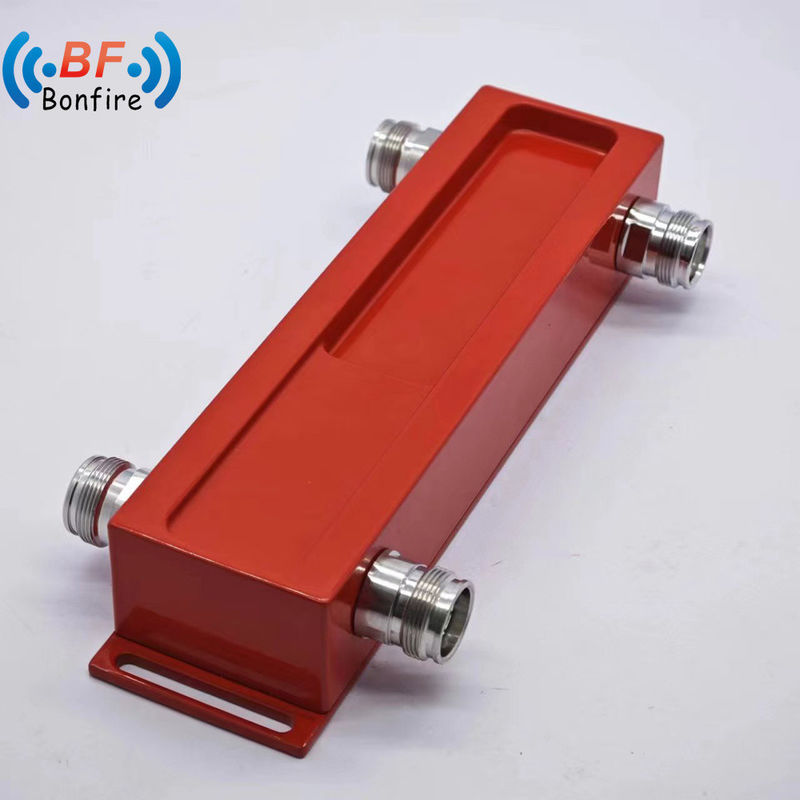 698-4000MHz Low Pim 3dB Hybrid Coupler for 4.3-10 Female 2 in 2 out RF Hybrid Combiner