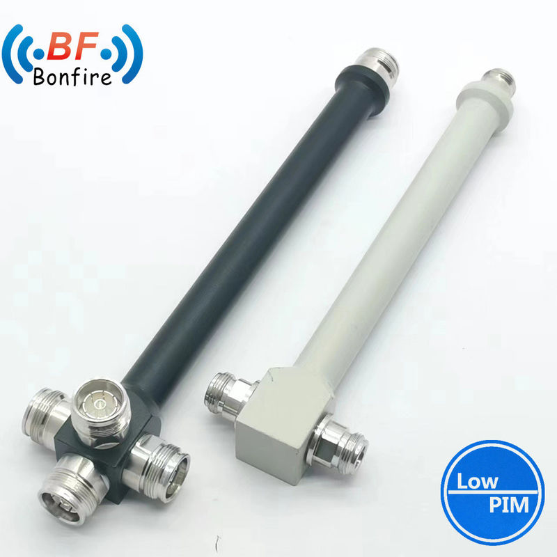 Customized 0.5-6GHz 2 Way RF Power Splitters Black with SMA Connector RF Splitter