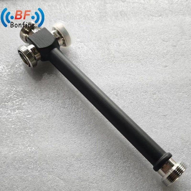 RF 2 3 4 Way IP65 DIN-Female Grey Customized 700-2700MHz Signal Power Splitter Divider