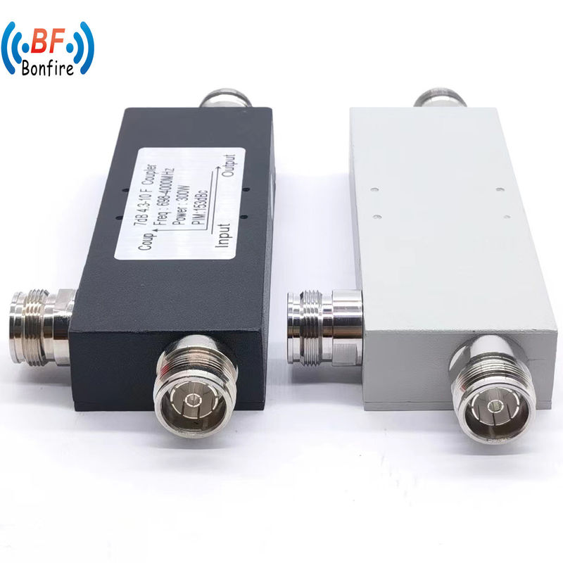 Small Cell Directional Coupler 555-6000MHz 4.3-10-F 3dB 5dB Grey/Red/Black/Customized