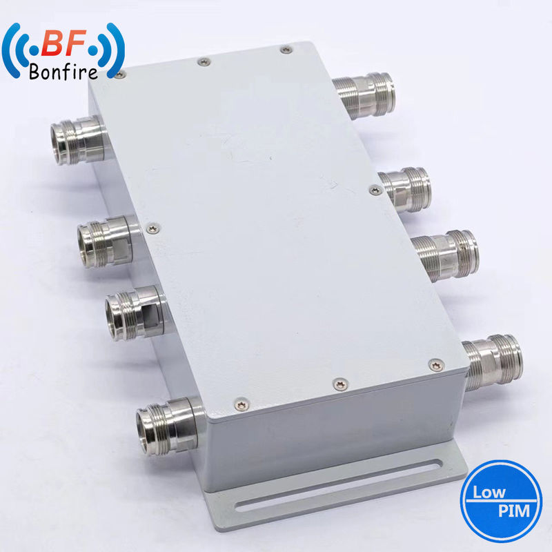 UHF 3dB 2 in 2 out RF Hybrid Combiner Hybrid Coupler 617-3800MHz N Female Type for Ibs Bts
