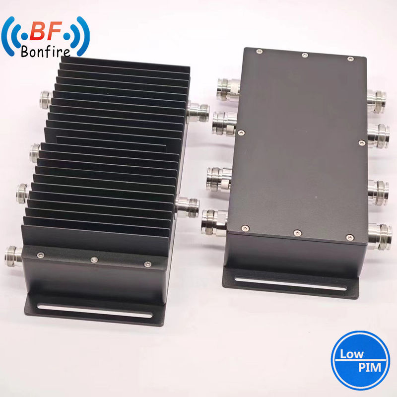 High Isolation 4.3-10 Female 4 in 4 out RF Hybrid Combiner for Ibs Das 400W 617-3800MHz