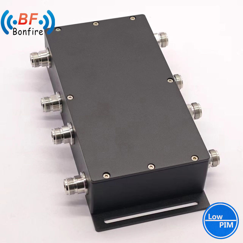 DQ-XXXXX 5g 4 in 4 out 617-3800MHz N Type Antenna Combiners Input 4 Port Output 2 Port
