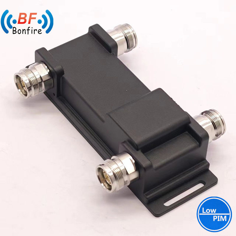 Customized 5g 4 in 4 out 617-3800MHz N Type RF Hybrid Combiner 4.3-10-F Interface