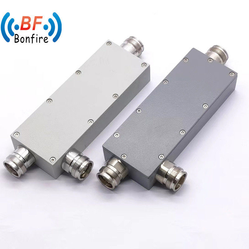 10dB 698MHz-3800MHz Cavity Directional Coupler with Low Insertion Loss and 300W Coupling Degree