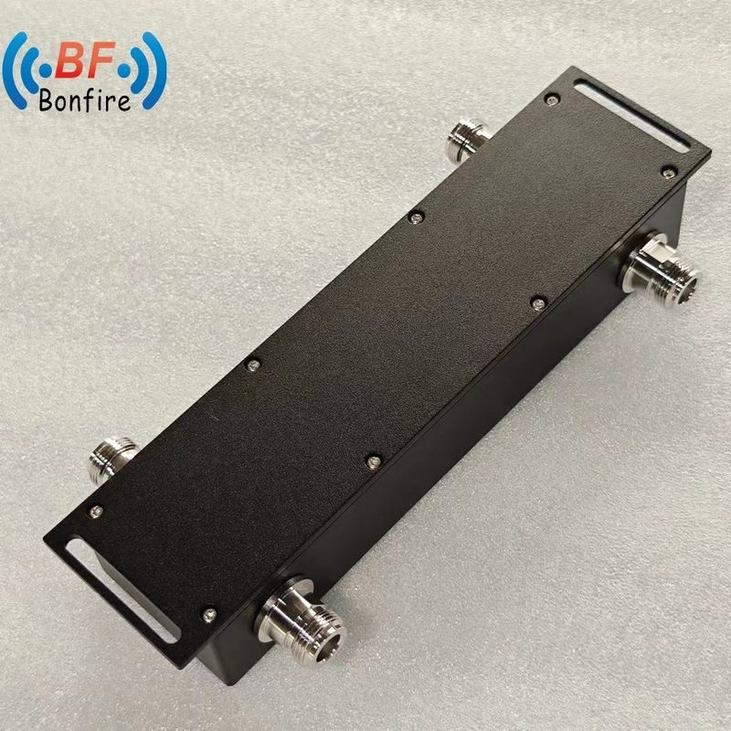 500W Low Pim 2 In2 out RF Hybrid Combiner 2X2 Hybrid Coupler N 4.3-10 DIN Connector