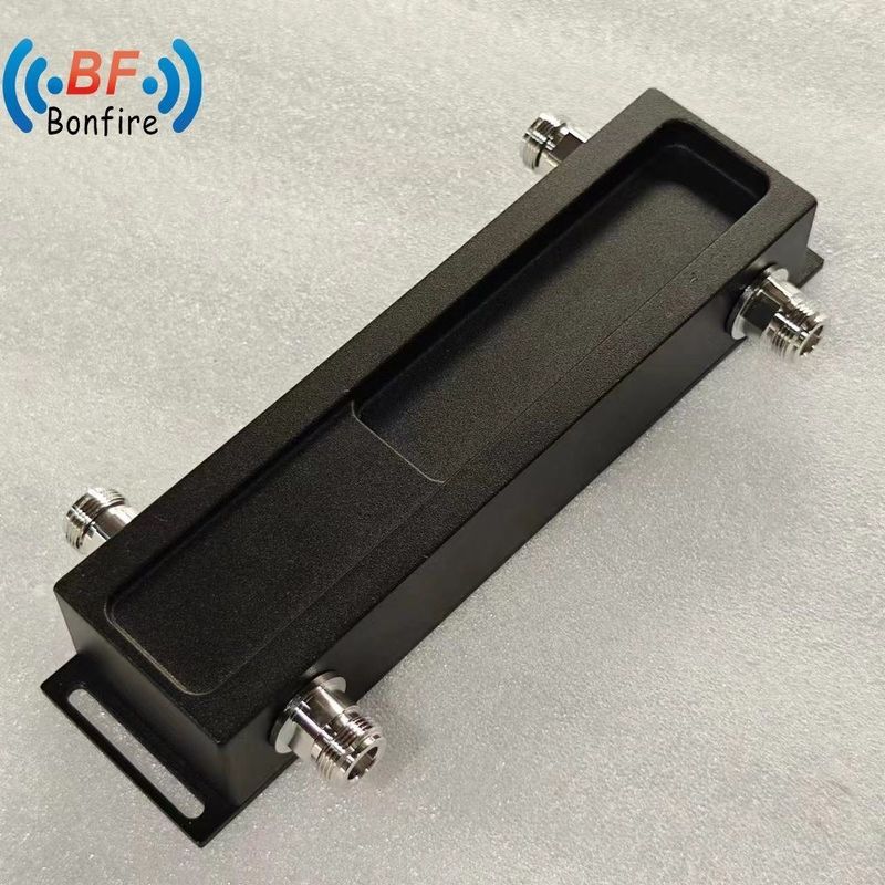 2 in 2 out 698-3800MHz Low Vswr RF Hybrid Combiner with 4.3-10-F/DIN-F/N-F Interface