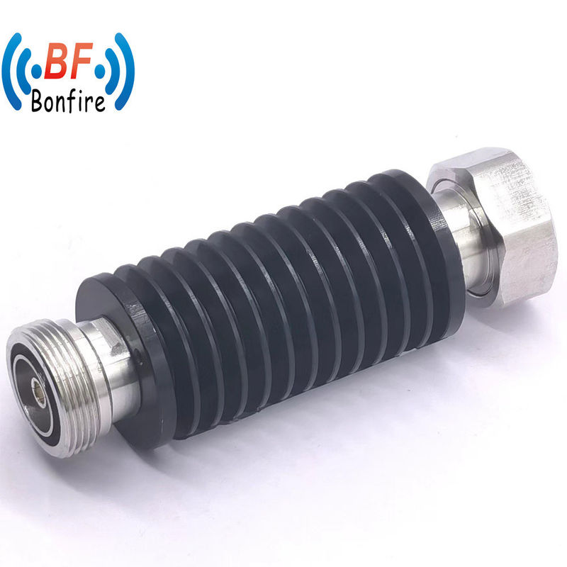 10W Microwave RF Fixed Coaxial Attenuators with N Type Male to Female Connectors
