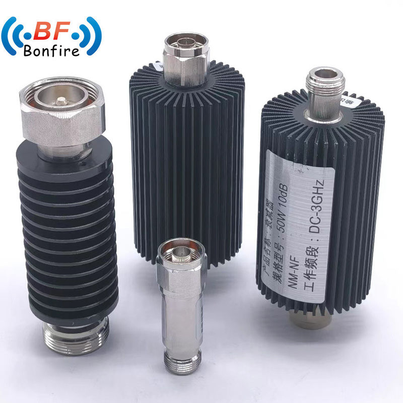 200W 6dB 10dB 15dB 20dB Coaxial Attenuator RF Attenuator DC-6GHz Indoor/Outdoor IP65