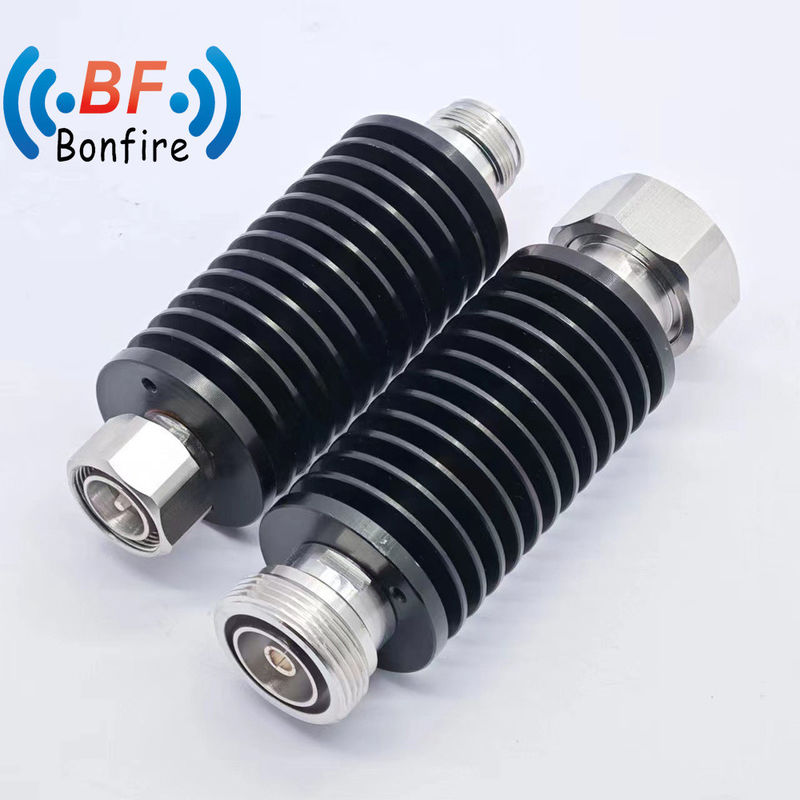 DC-3800MHz 100W 3-30dB RF Coaxial Attenuator with DIN Male to DIN Female Connector