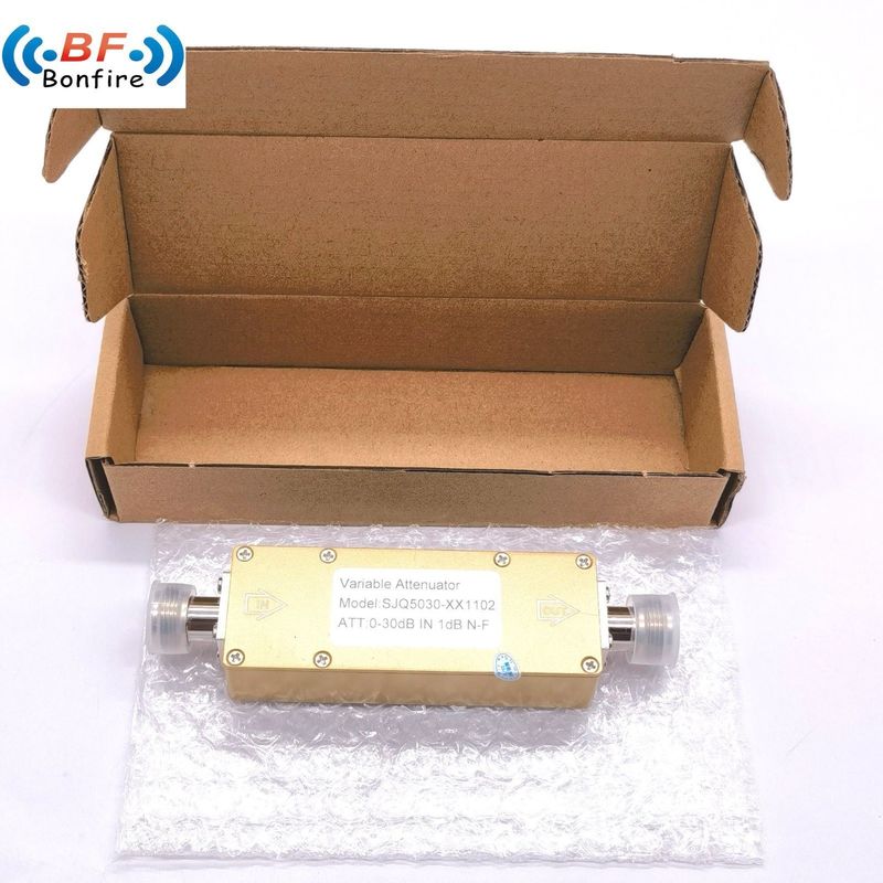 DC-3000MHz 5W 10W RF Variable Attenuator Stepped Attenuator for Wireless Communication