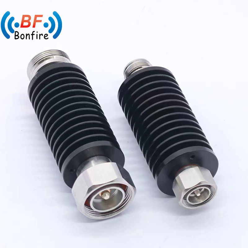 100W DC-3800MHz RF Coaxial Attenuator Variable Attenuator Adjustable Attenuator Black