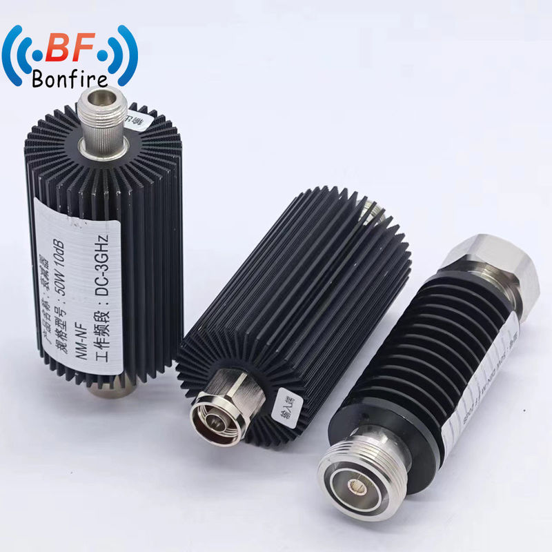 50W DC-3800MHz 3/6/10/15/20/40dB Variable Attenuator for RF Signals N-M/N-F Interface