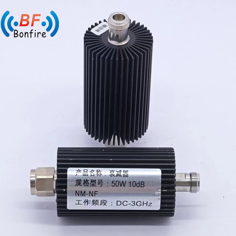 200W N-Joint RF Coaxial Attenuator Step Attenuator with 3-40dB Adjustable Attenuation