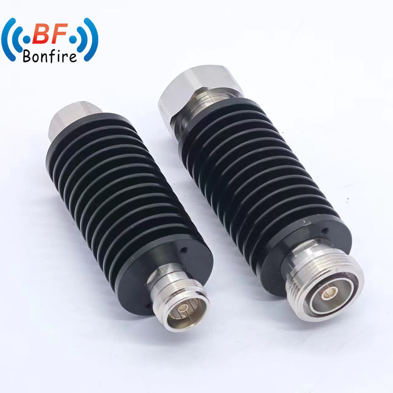 100W DC-3800MHz N Type Coaxial Fixed Attenuator with Heat Sink 3/6/10/20/30/40dB