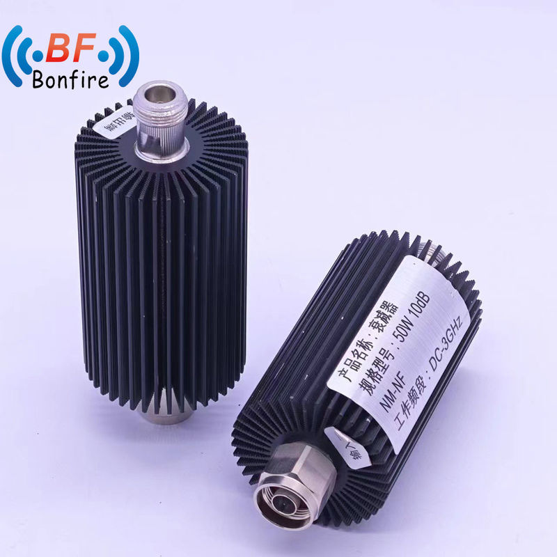 Interface in N-M/out N-F Custom Attenuator RF Coaxial Attenuator 5W 3-40 dB Adjustable