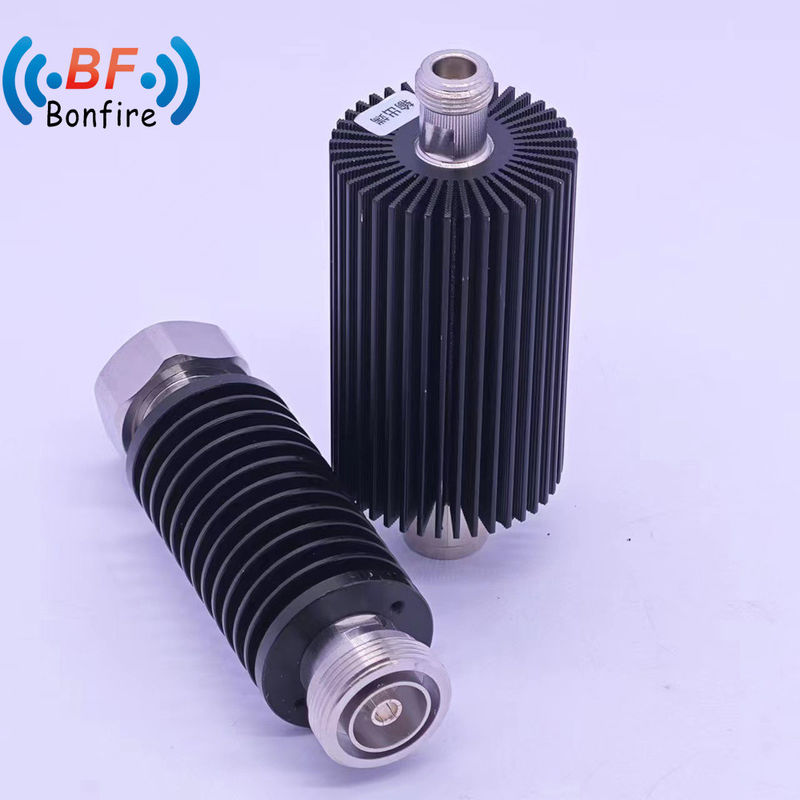 Grey Attenuator SMA-J/K 5W RF Coaxial Adaptor DC-3800MHz 3-40dB Adjustable Attenuator