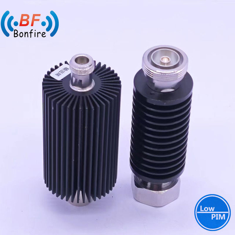 Red 100W Adjustable Attenuator RF Coaxial Adaptor DC-3800MHz DIN Female to Male 3-40dB