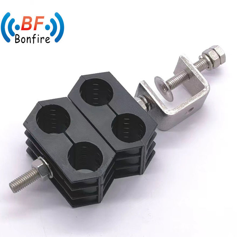 Single / Double / Triple Holes Feeder Clamp Jumper Cable Clamp Customized O Type