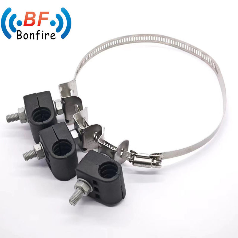 KXK-XXXXX Customized Fiber Power Feeder Cable Clamps 30.5-34.5mm 4-8mm Three Ways