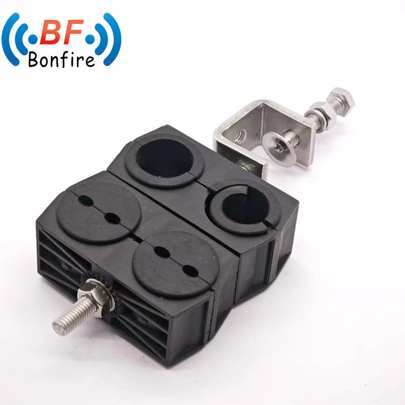 Secure Self Locking Hooking Fiber Cable Clamps with 15.00cm * 6.00cm * 1.50cm Package