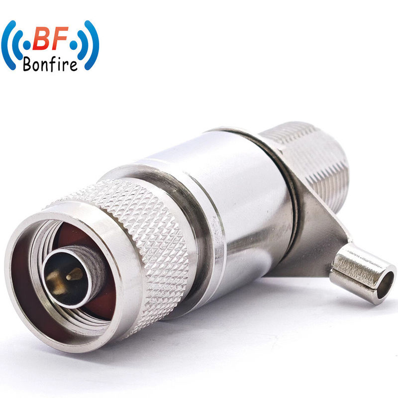 50ohm Male to Female Coaxial Cable Connector RF Surge Arrester N Jack Female to SMA Plug Lightning Protector 3G 6g