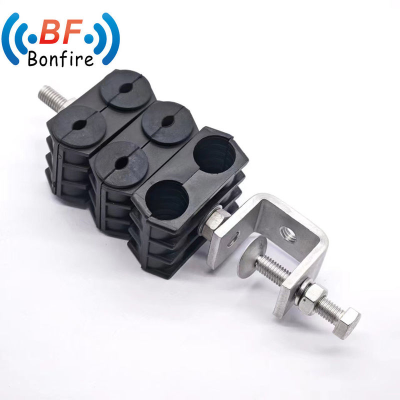 Speed Railway Cable Clamp for Leaky Feeder 15.00cm * 6.00cm * 1.50cm Package Dimension