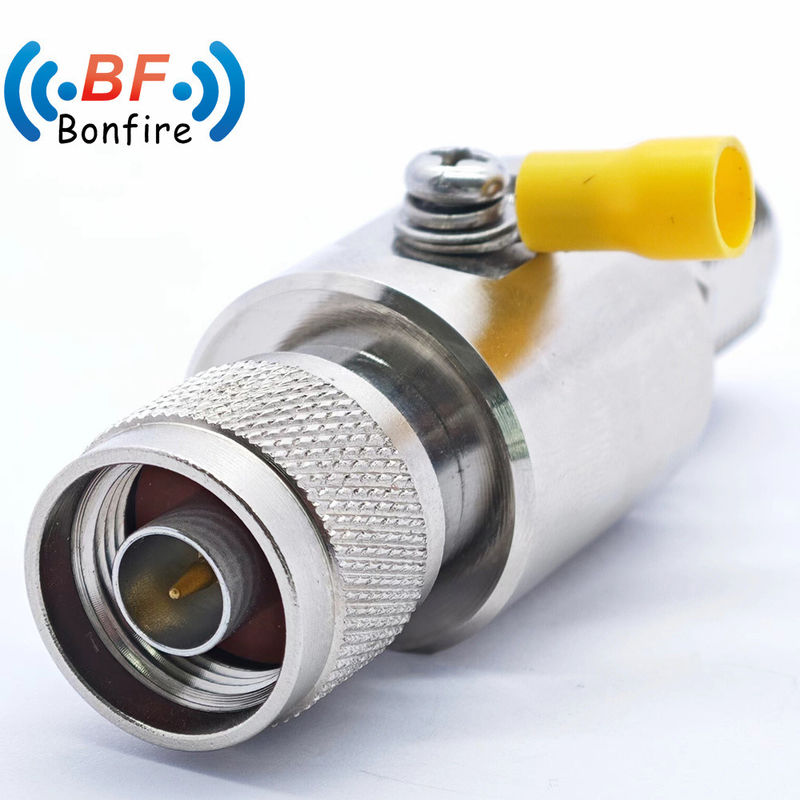 Pl259 Coaxial RF Connector UHF Male Plug to So239 Female Jack Lightning Surge Protector DC-6000MHz