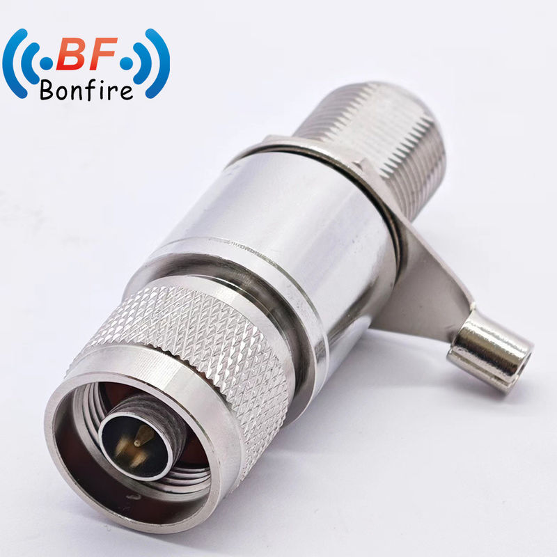 RF Surge Protector 3G 698-3800MHz F-F 50ohm Lightning Arrester 4.3-10-M to 4.3-10-F