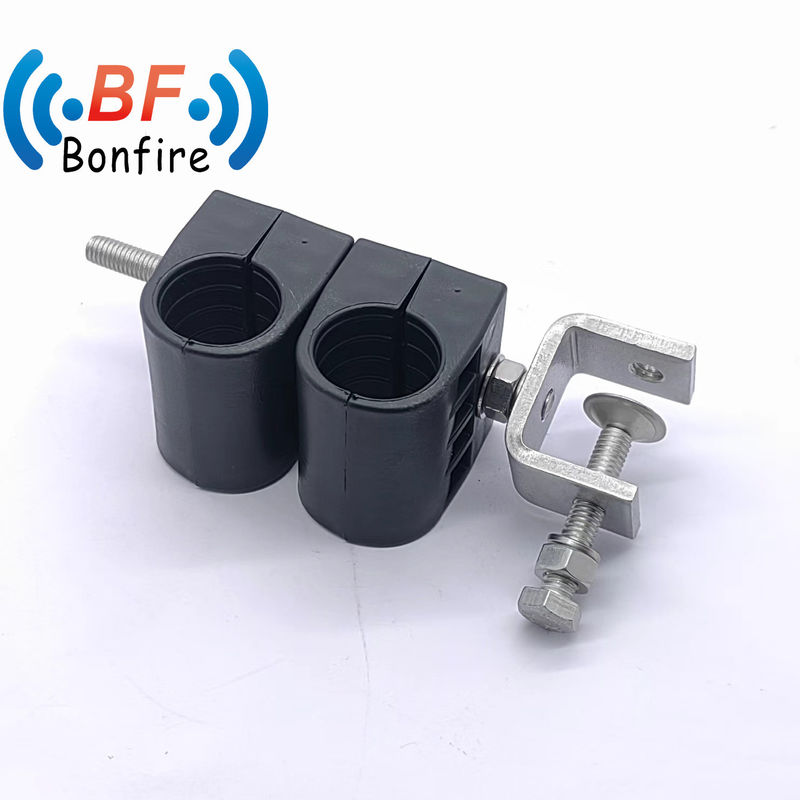 0.410kg Package Gross Weight 1/2&quot; and 7/8&quot; Single Hole Double Cable Clamps Cable Clips