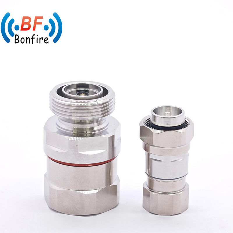 Low Pim -150dbc DIN Female to 4310 Male Straight RF Connector Adapter Insertion Loss dB 0.1