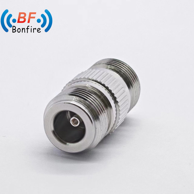 DC-4GHz Low Loss RF Connector Telecom Part 4.3-10 Female to N Female -155dbc 0.040kg