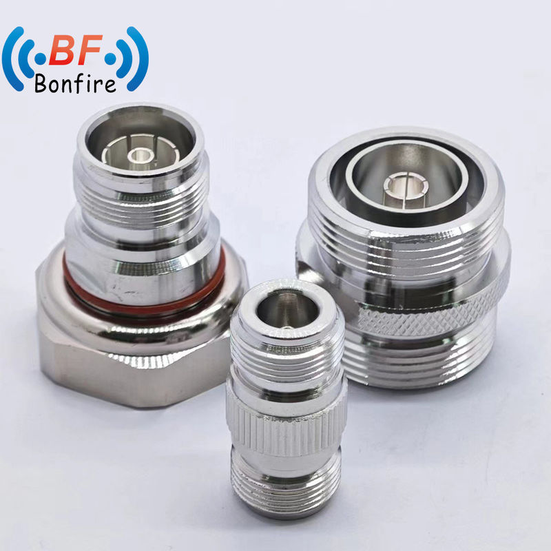 Low Loss RF Connector Adapter 4.3-10 Male to N Type Female for Waterproof Applications