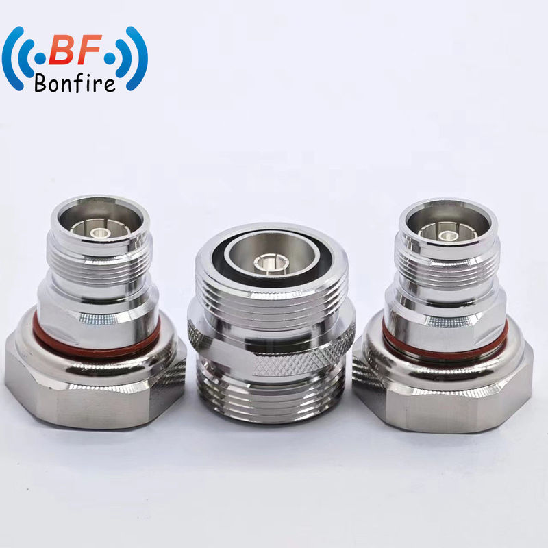 Customized Low Loss DC-4GHz DIN Male Female Type Feeder Coaxial Cable Adapters Connector RF Connectors
