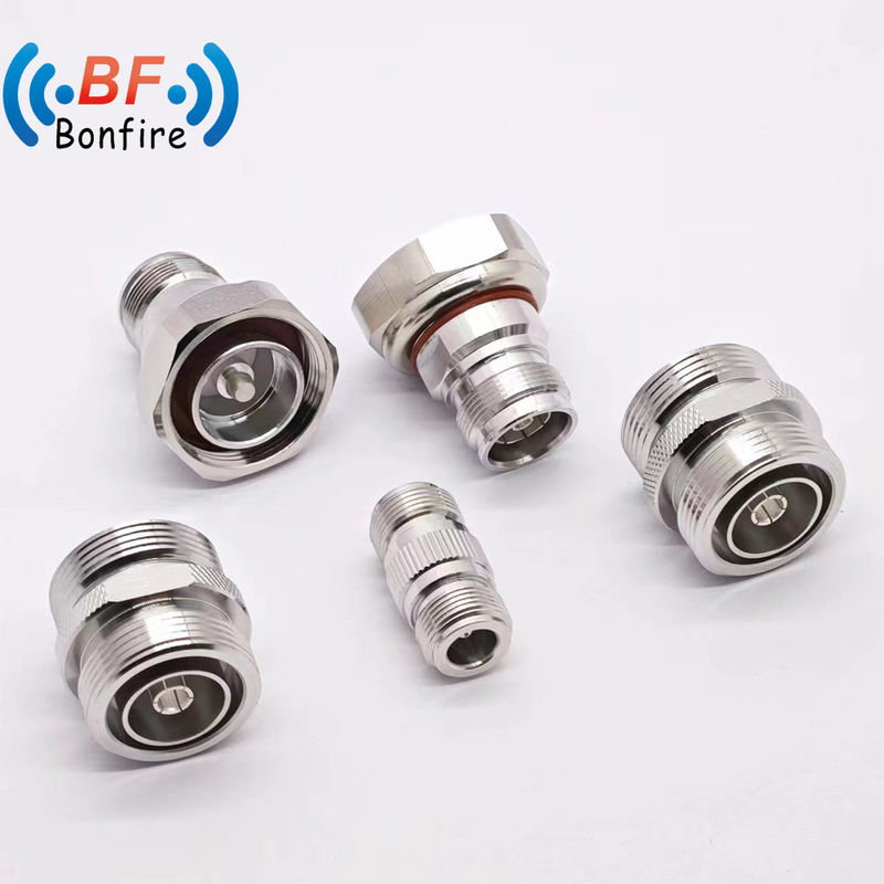 Mini DIN 4.3-10 Male RF Connector for Communications Durability More Than 500 Cycles