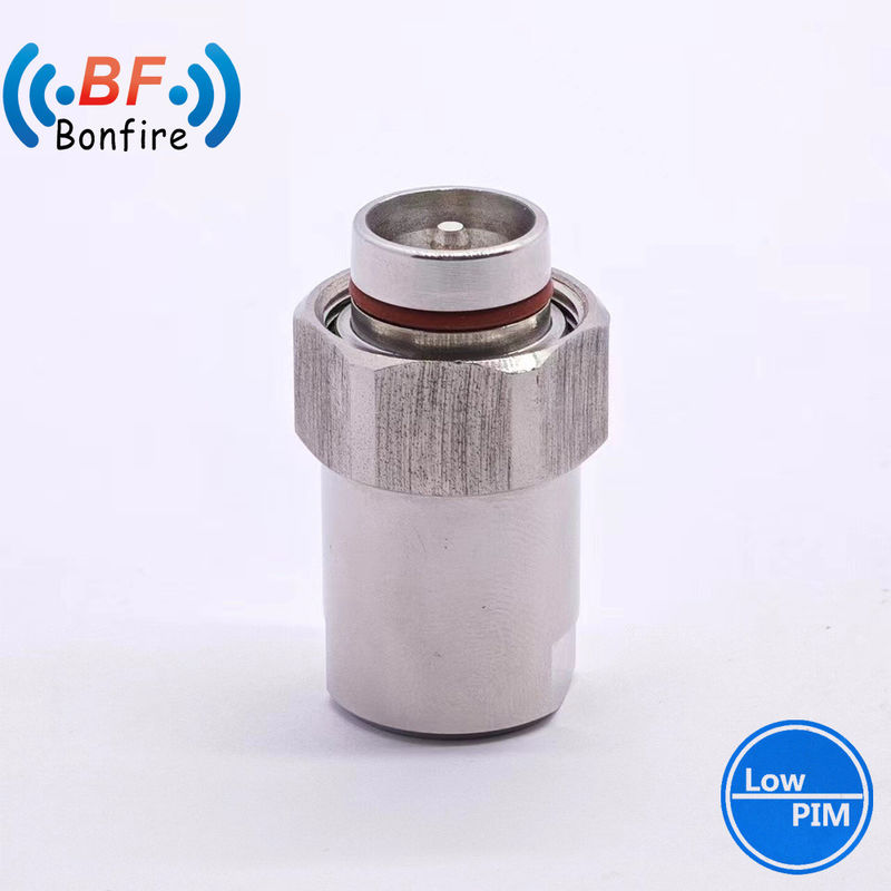 DC-4GHz N Male Plug Straight Clamp RF Connectors for 1/2 Cable Pim -155dbc LJQ -XXXXX